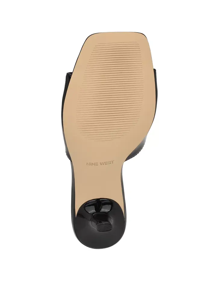 Женские босоножки Disko Square Toe Stiletto Nine West — изображение 5 из 5, черный