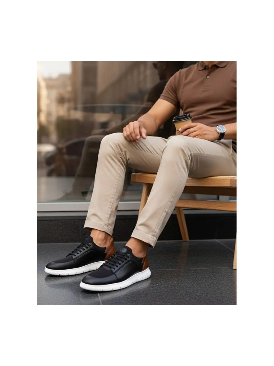 Мужские легкие кроссовки Newbury St Hands-Free Slip On Technology Marc Joseph New York — изображение 2 из 6, черный