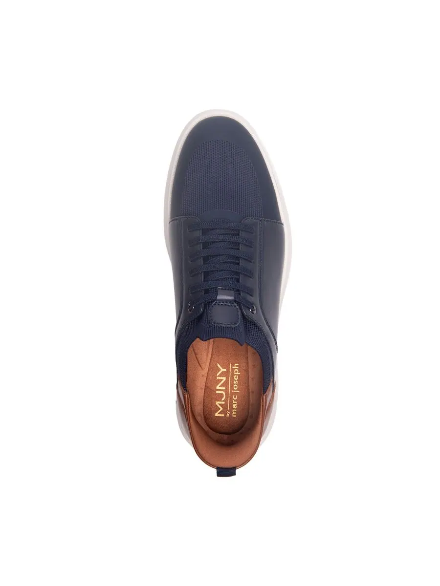 Мужские легкие кроссовки Newbury St Hands-Free Slip On Technology Marc Joseph New York — изображение 5 из 6, темно-синий