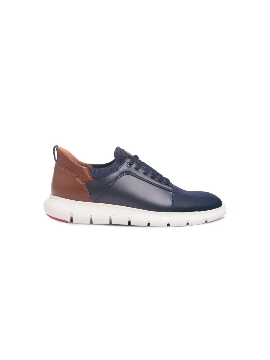 Мужские легкие кроссовки Newbury St Hands-Free Slip On Technology Marc Joseph New York — изображение 6 из 6, темно-синий