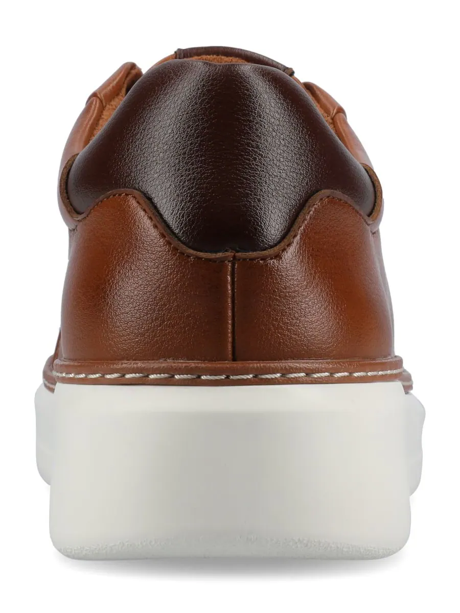 Мужские кроссовки Forbes Comfort Slip On Luxe Low Top Flexible Sneakers Vance Co — изображение 3 из 5, бежевый