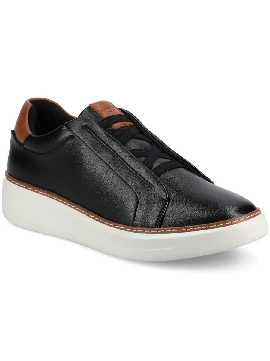 Мужские кроссовки Forbes Comfort Slip On Luxe Low Top Flexible Sneakers Vance Co