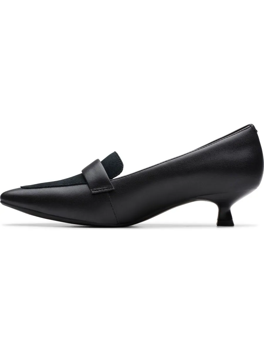 Слипоны женские Clarks Scarlyt Mabel, кожаные — изображение 5 из 5, черный