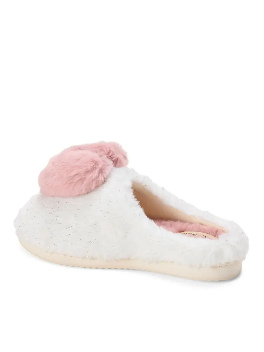 Женские сабо Rosie Furry Icon Dearfoams, Muslin — изображение 2 из 5