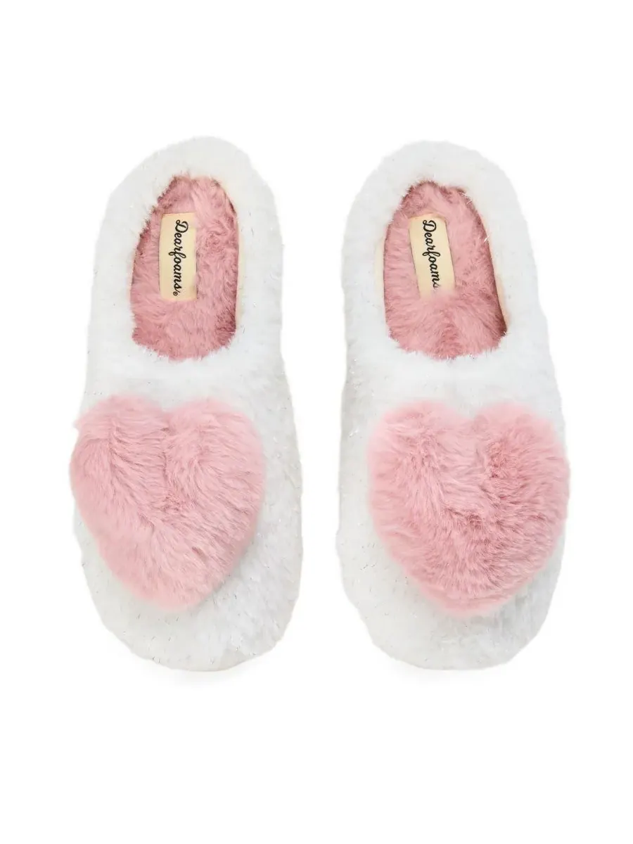 Женские сабо Rosie Furry Icon Dearfoams, Muslin — изображение 3 из 5