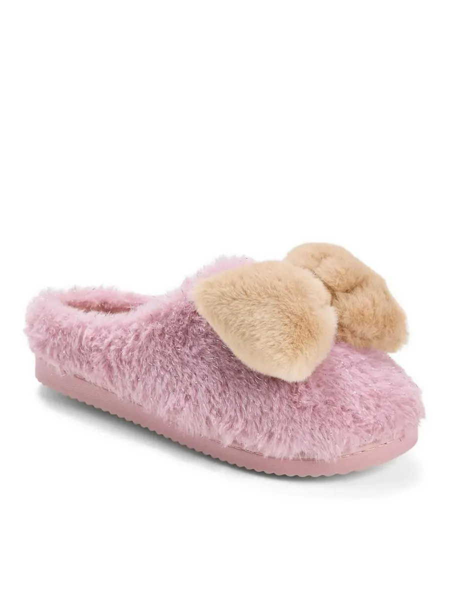 Женские сабо Rosie Furry Icon Dearfoams — изображение 1 из 4, мавент
