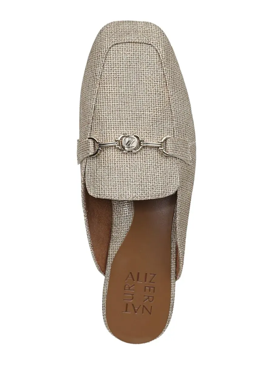 Женские балетки Basel Mule Flats Naturalizer — изображение 4 из 5, натуральный бежевый
