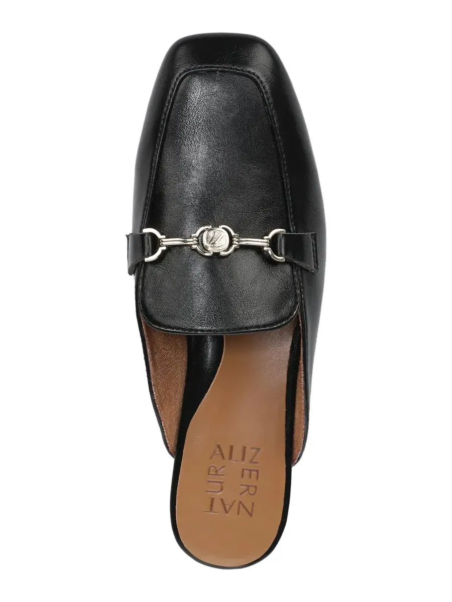 Женские балетки Basel Mule Flats Naturalizer — изображение 4 из 5, черный