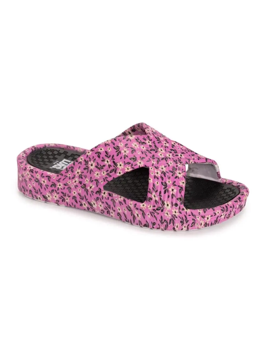 Женские сандалии для спа-процедур MUK LUKS — изображение 1 из 4, розовый