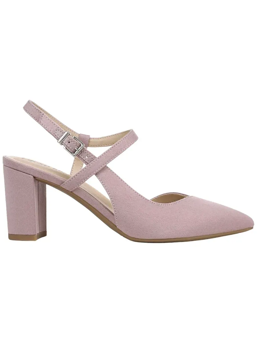 Женские туфли-лодочки Raelynn с открытой пяткой LifeStride, Amethyst Microsuede — изображение 2 из 5