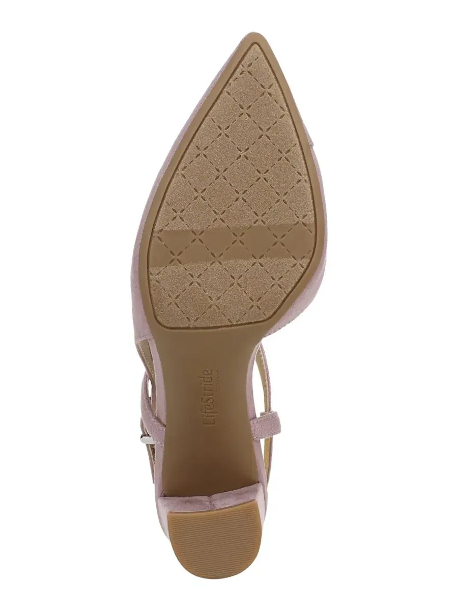 Женские туфли-лодочки Raelynn с открытой пяткой LifeStride, Amethyst Microsuede — изображение 5 из 5