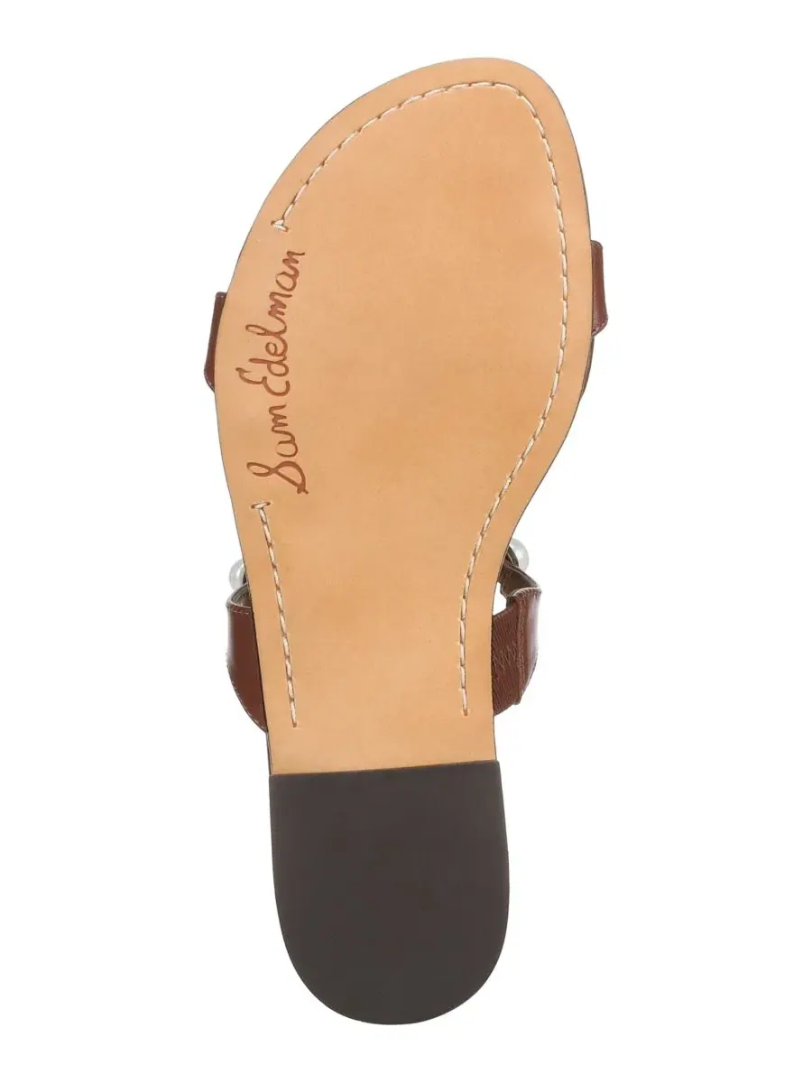 Женские сандалии-шлепанцы Cian Sam Edelman — изображение 5 из 5, обожженно-коричневый