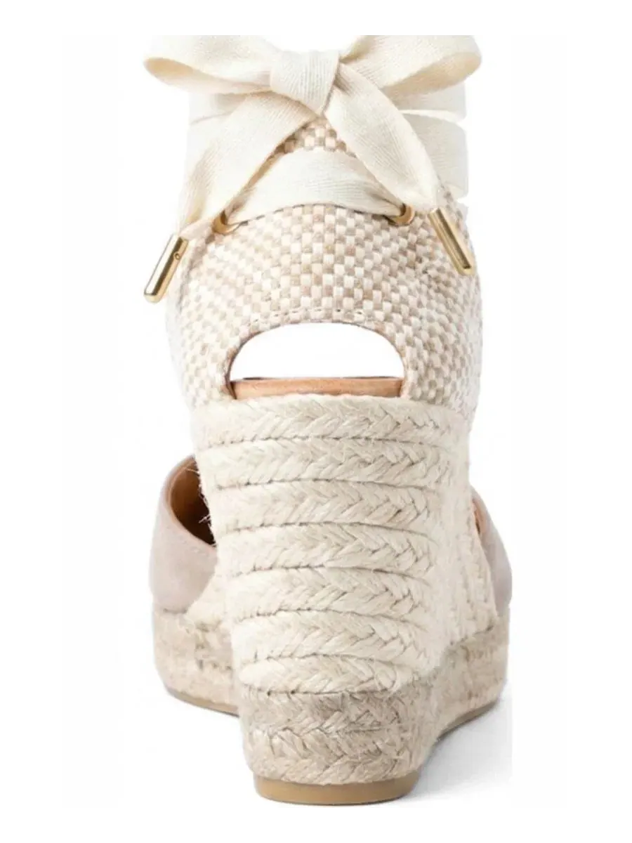 Женские клиновые эспадрильи Jimena High Laces Menina Step — 3