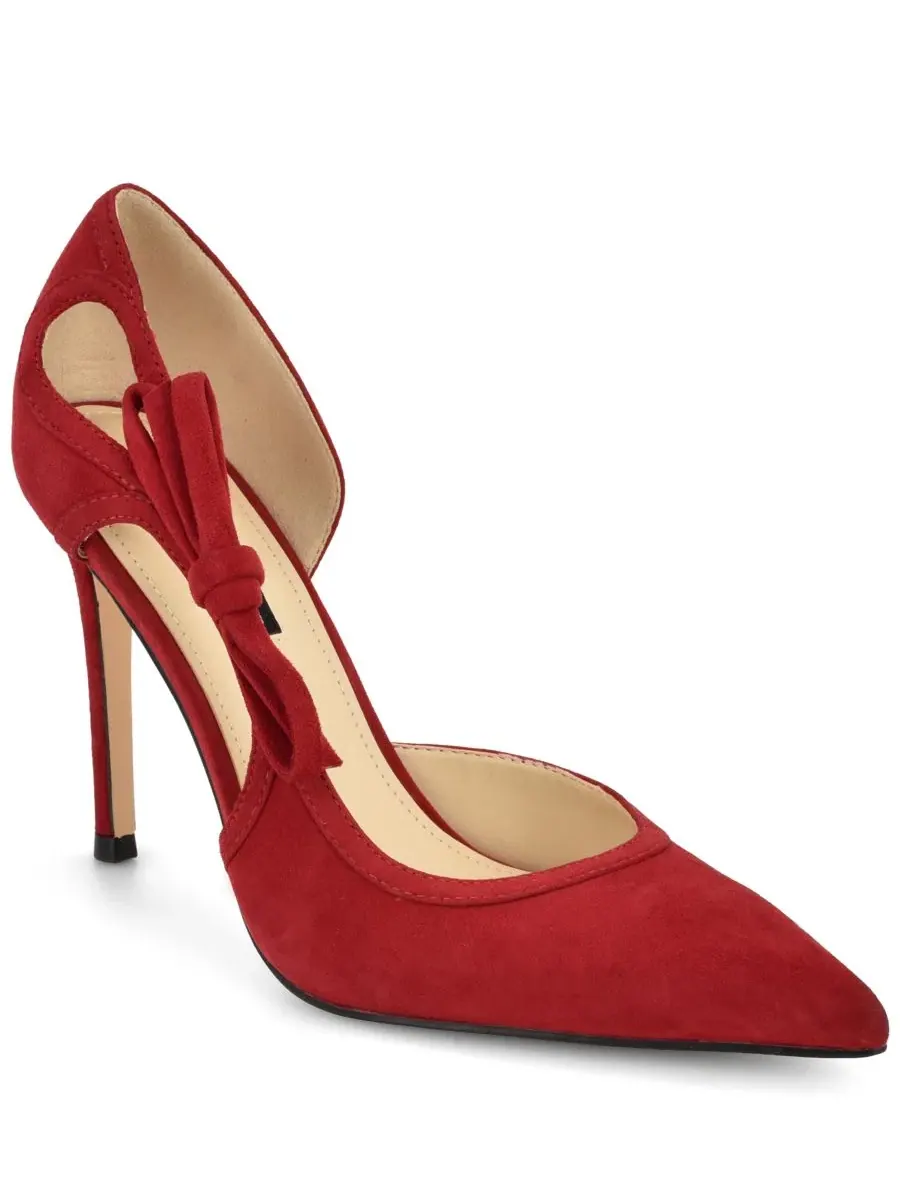 Туфли-лодочки Famila Bow D'Orsay из замши Nine West