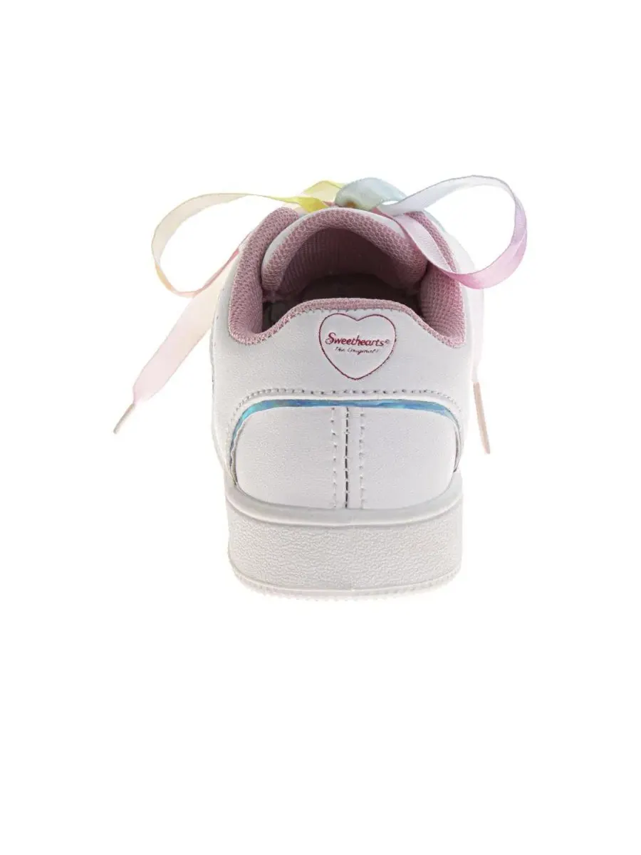 Кеды с принтом Sweethearts — изображение 3 из 3, белый мульти