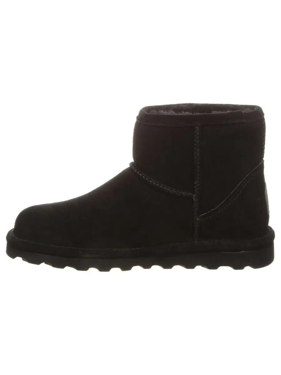 Женские широкие сапоги-ботильоны Alyssa из замши BEARPAW — изображение 4 из 4, черный