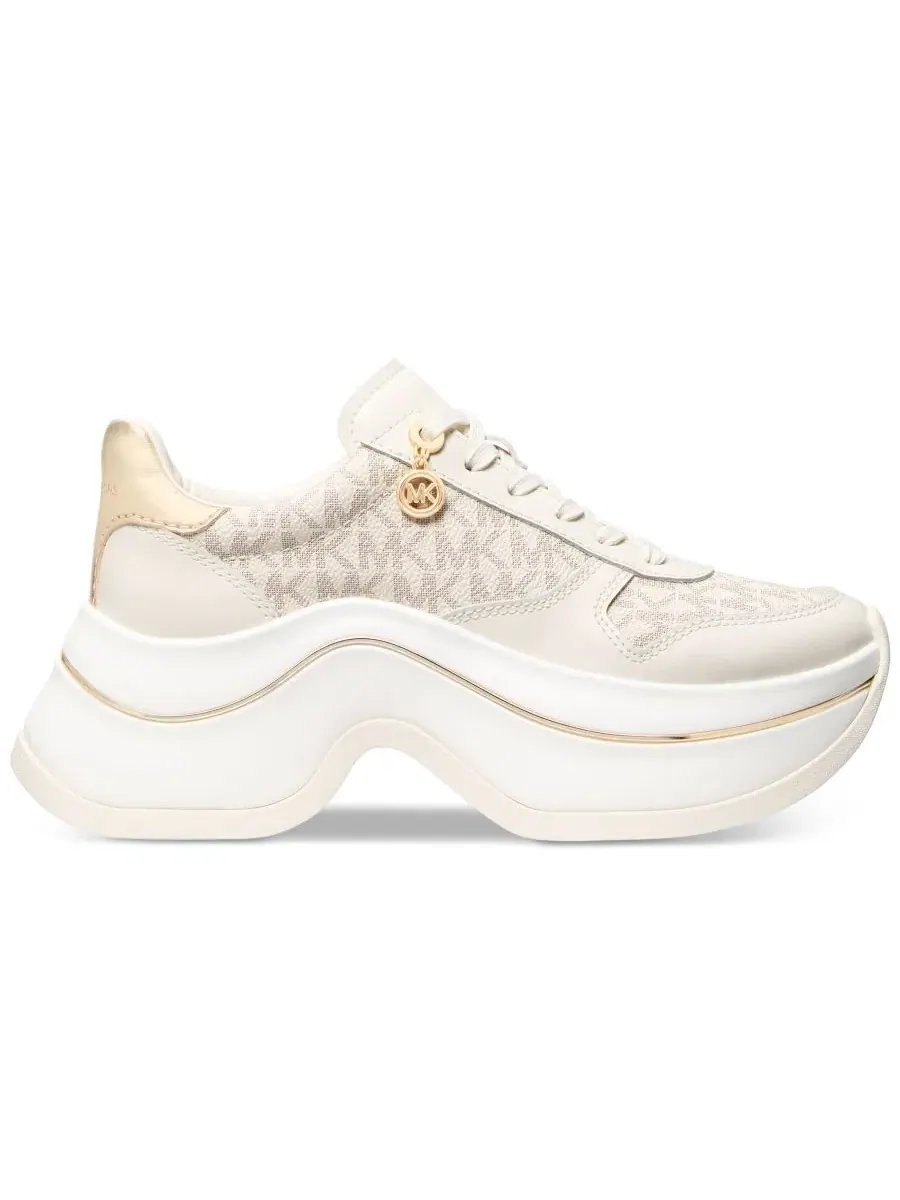 Кроссовки женские на платформе Arla Almond Toe Michael Kors — изображение 2 из 3, мульти