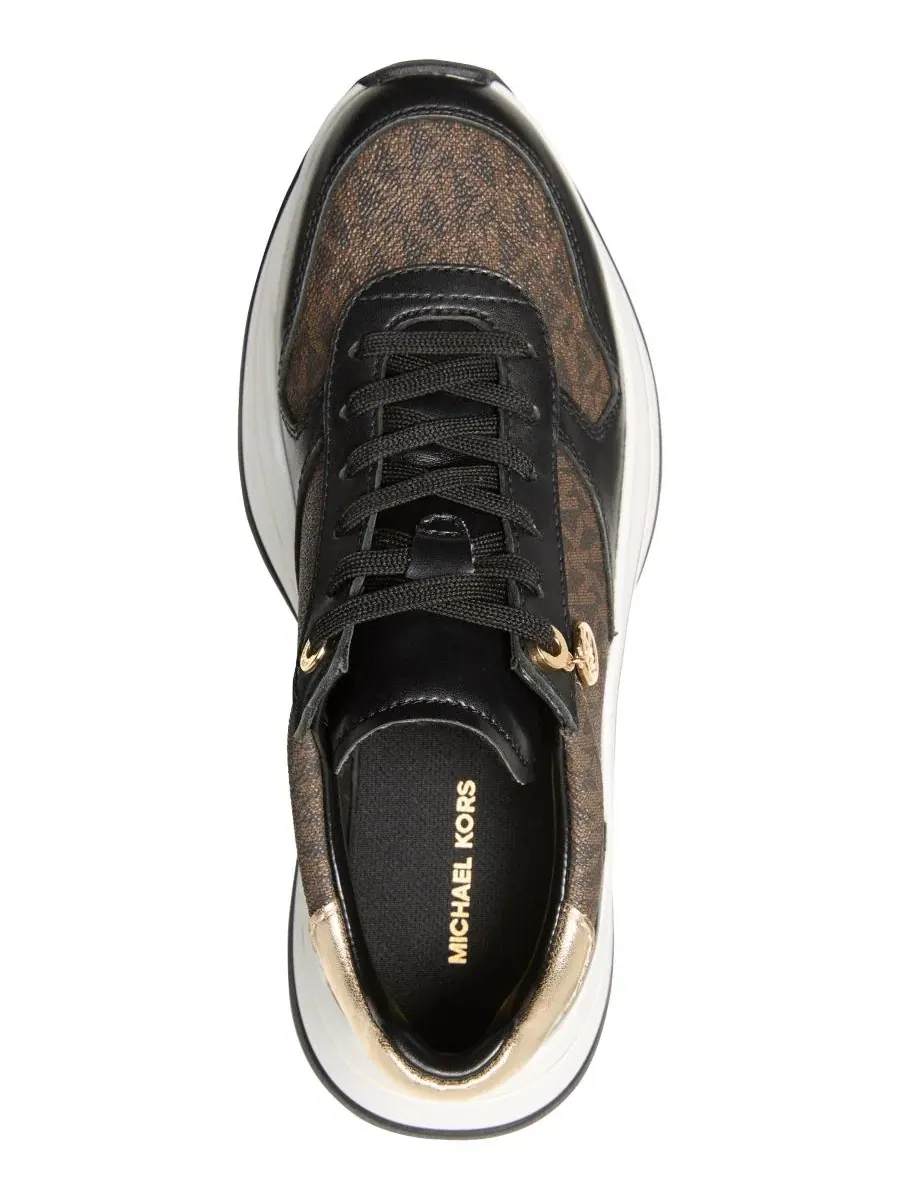 Кроссовки женские Arla Almond Toe Trainer Michael Kors — изображение 3 из 3, коричневый мульти