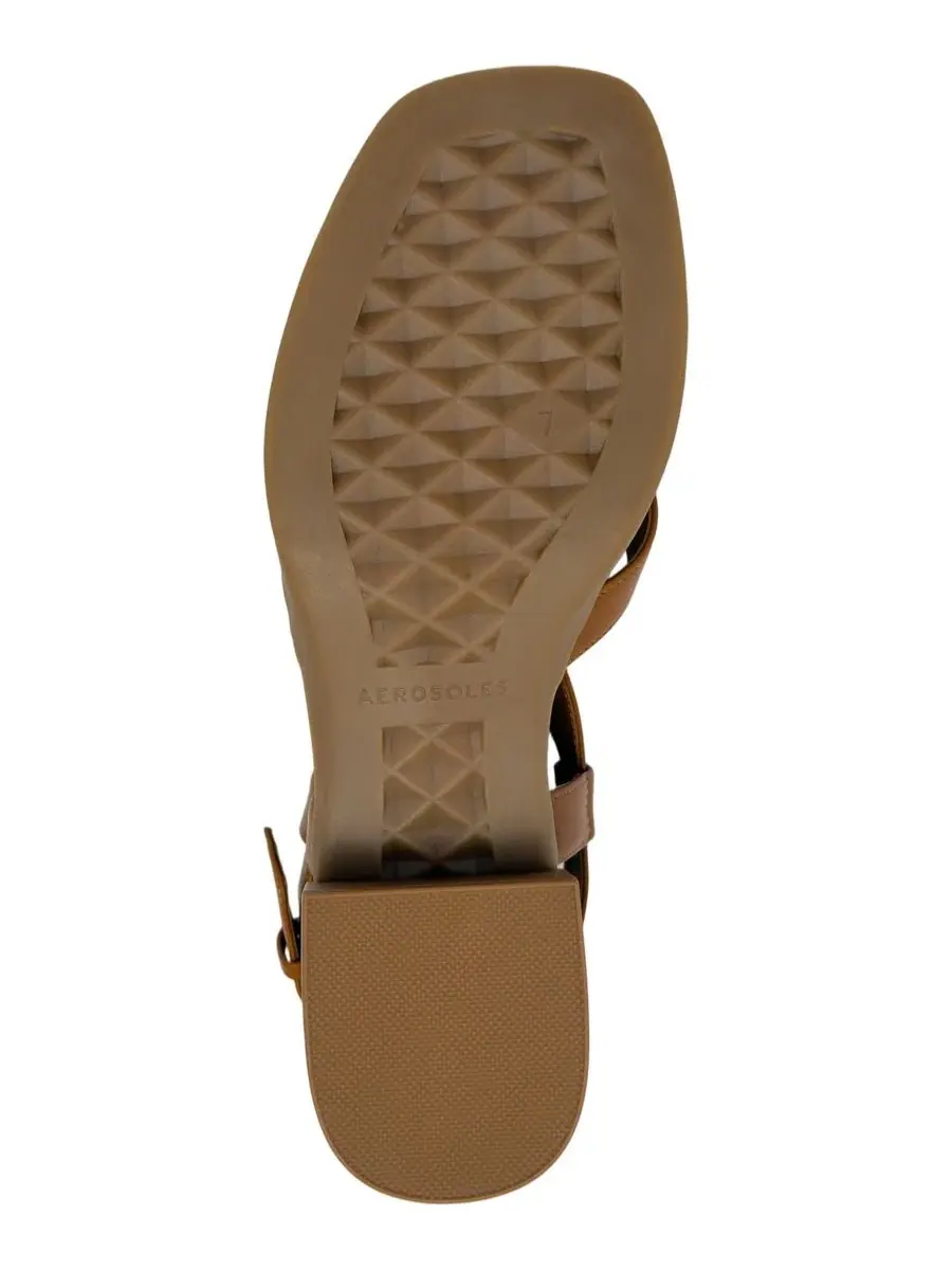 Сандалии женские с низким каблуком Daily Aerosoles — изображение 5 из 6, бежевый
