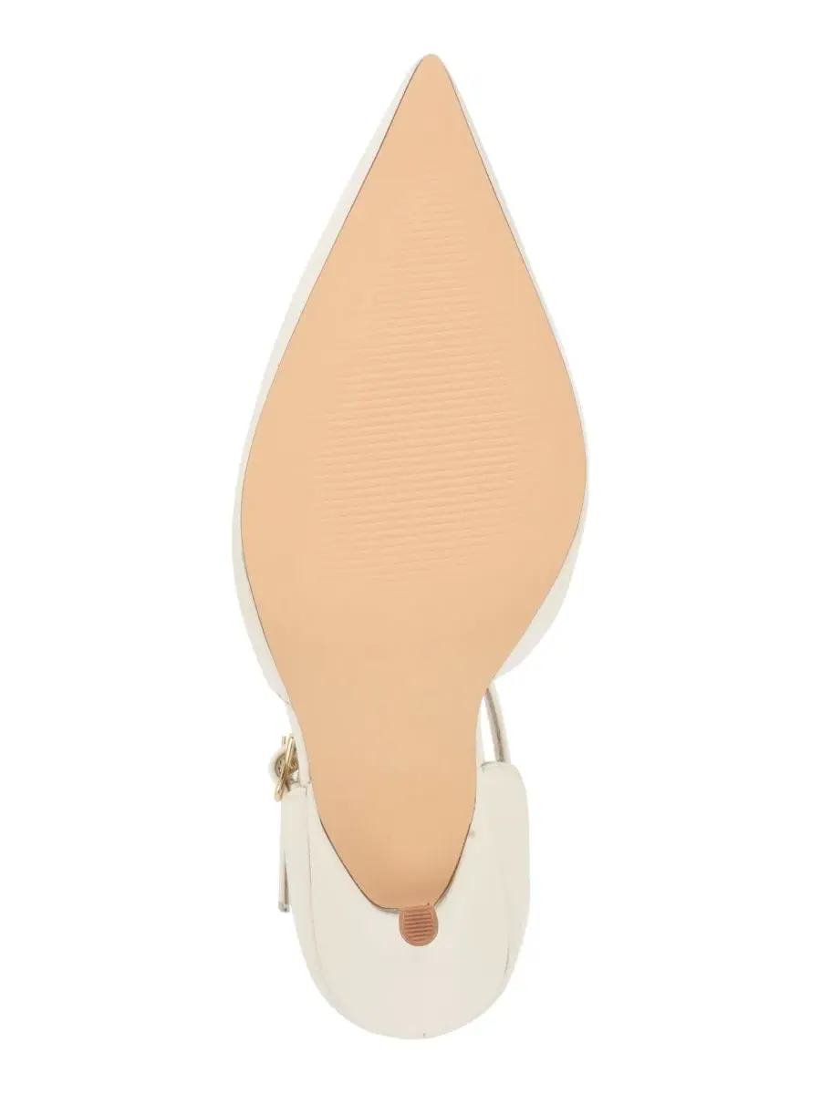 Туфли-лодочки Pariss с ремешком-мери-джейн на каблуке-шпильке Nine West — изображение 5 из 5, кремовый