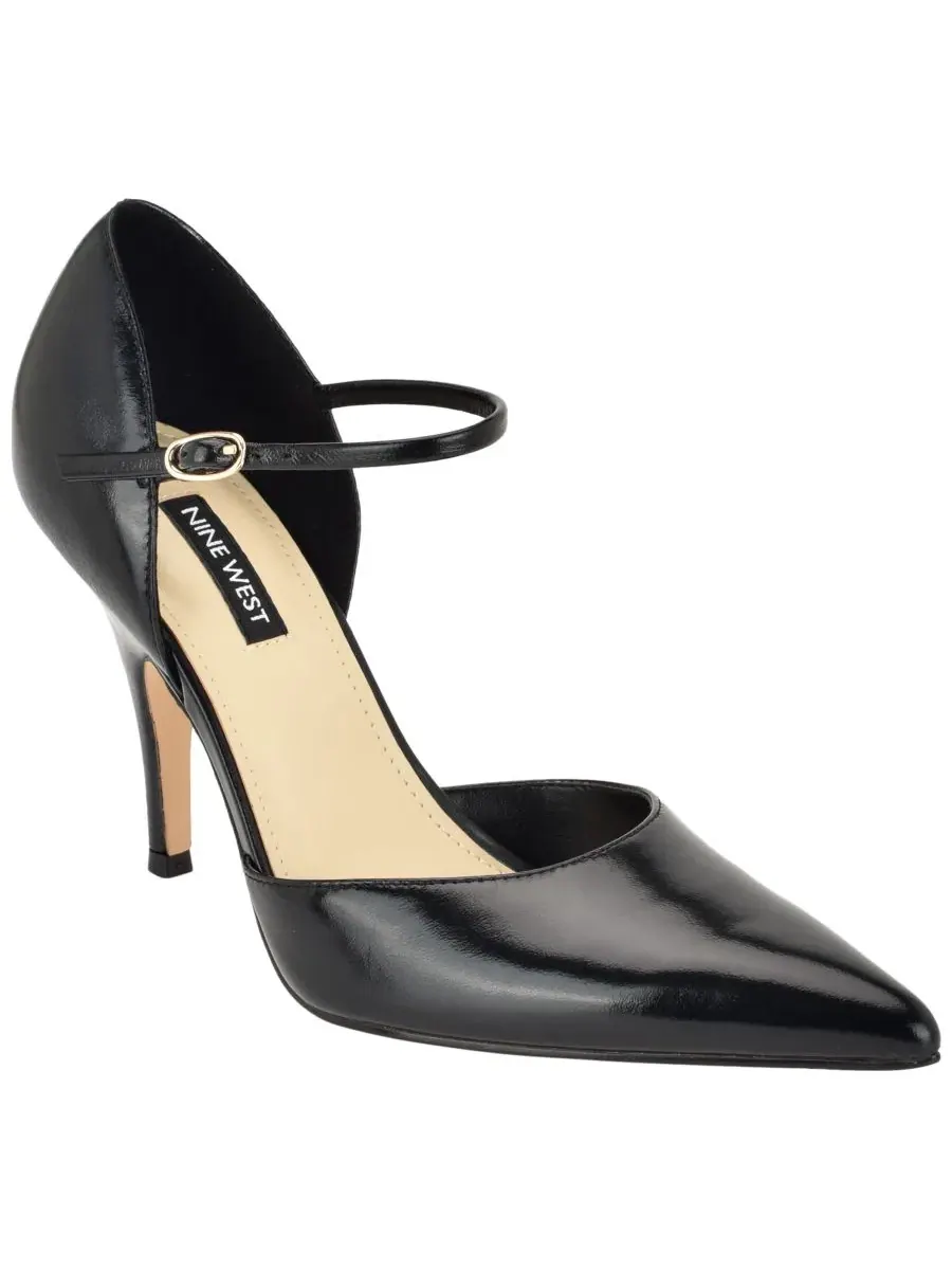 Туфли-лодочки Pariss с закрытым мысом и ремешком Nine West — изображение 1 из 5, черный