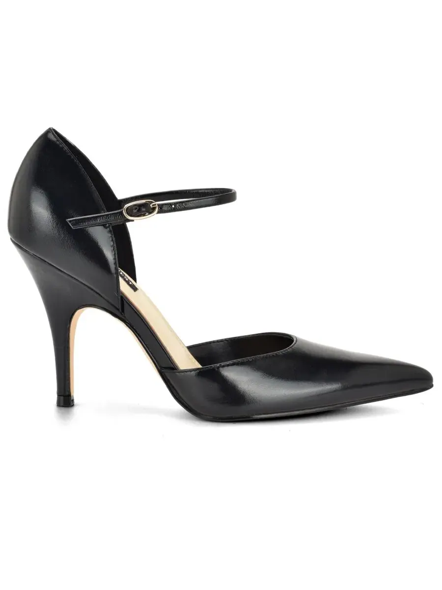 Туфли-лодочки Pariss с закрытым мысом и ремешком Nine West — изображение 2 из 5, черный