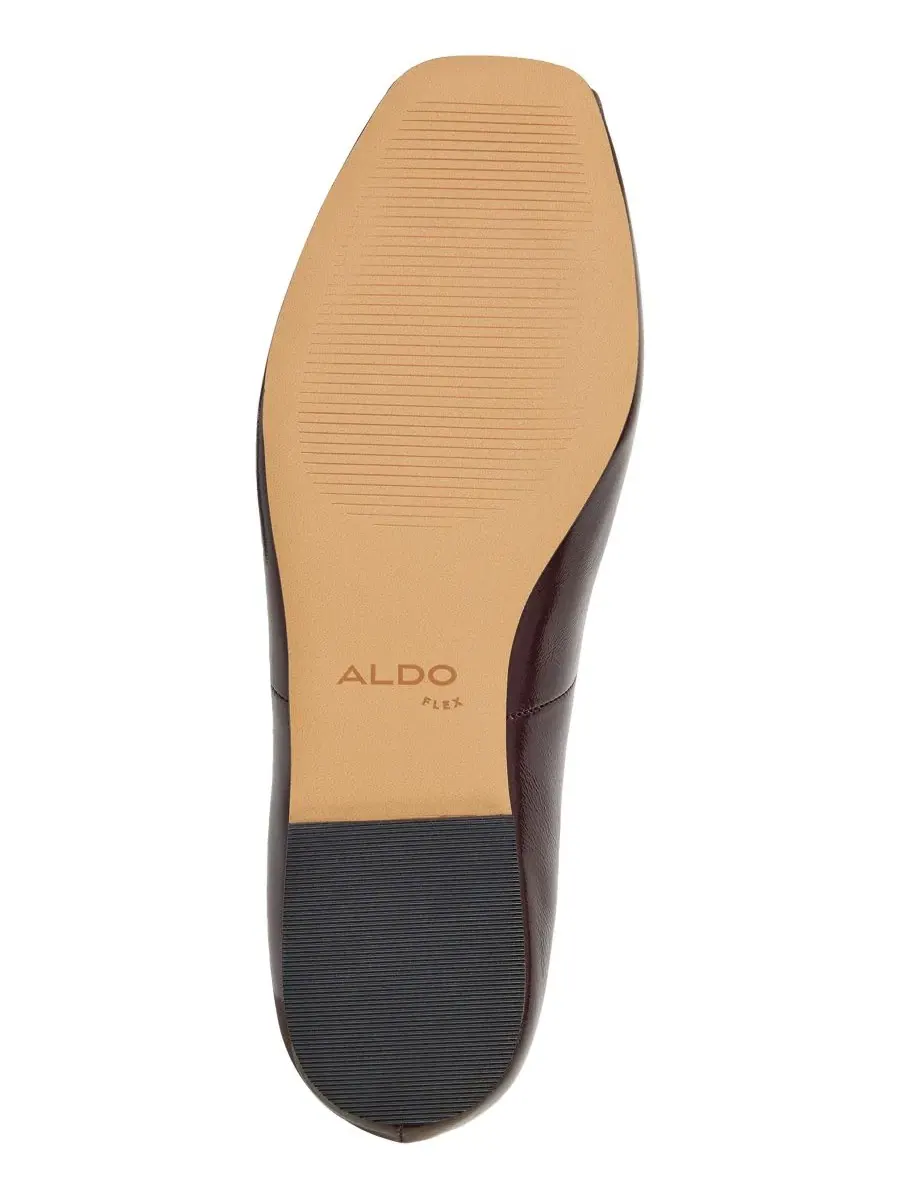 Женские туфли-лодочки с открытым мысом, модель Alieiki ALDO, Bordo Shiny — изображение 5 из 5
