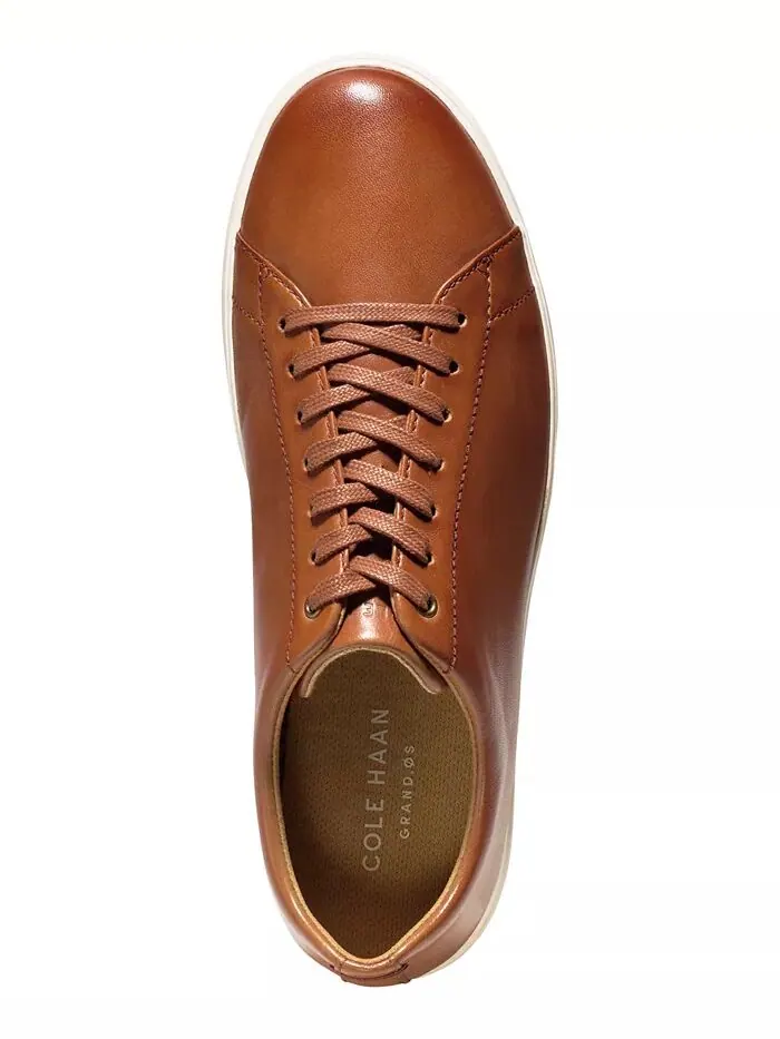 Кроссовки мужские Grand Crosscourt II Cole Haan — изображение 3 из 8, черный/белый