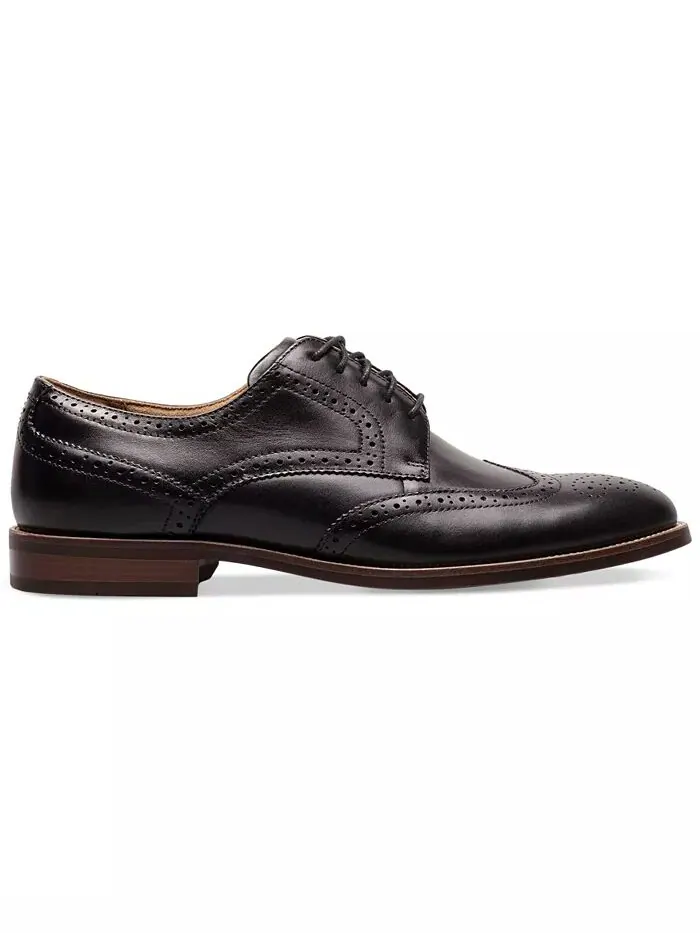 Мужские туфли Ruvo Wingtip Oxford Florsheim — изображение 3 из 16, черный