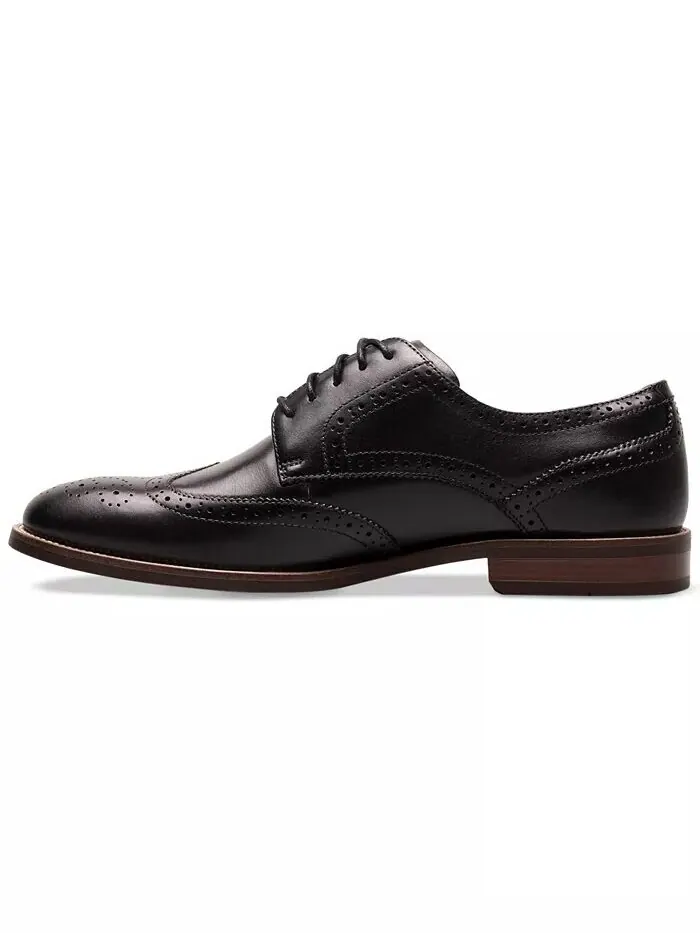 Мужские туфли Ruvo Wingtip Oxford Florsheim — изображение 5 из 16, черный
