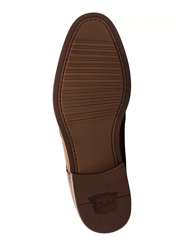 Мужские туфли Ruvo Wingtip Oxford Florsheim — изображение 6 из 9, коричневый