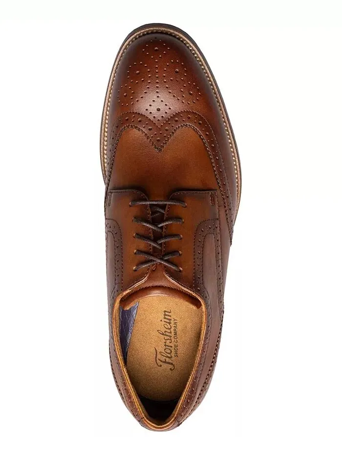 Мужские туфли Ruvo Wingtip Oxford Florsheim — изображение 7 из 9, коричневый