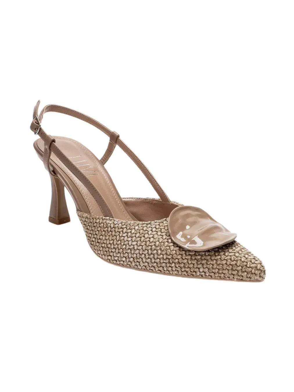 Женские туфли-лодочки Levia с плетеным носком и острым носком на ремешке Prologue Shoes