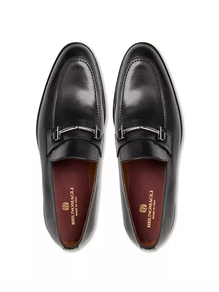 Мужские туфли Sante Slip-On Bruno Magli — изображение 4 из 5, черный