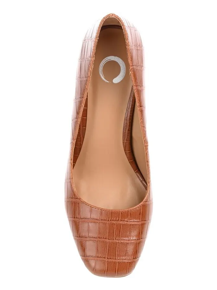 Женские туфли-лодочки Monalee Journee Collection — изображение 4 из 5, коричневый