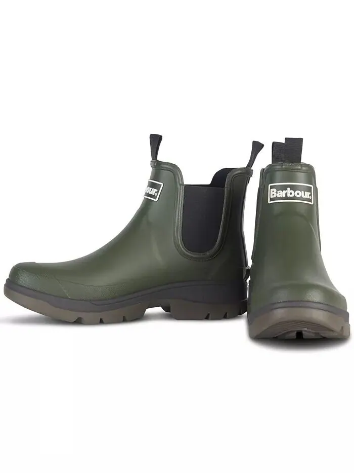 Мужские ботинки челси Nimbus Wellington Barbour — изображение 4 из 5, оливковый