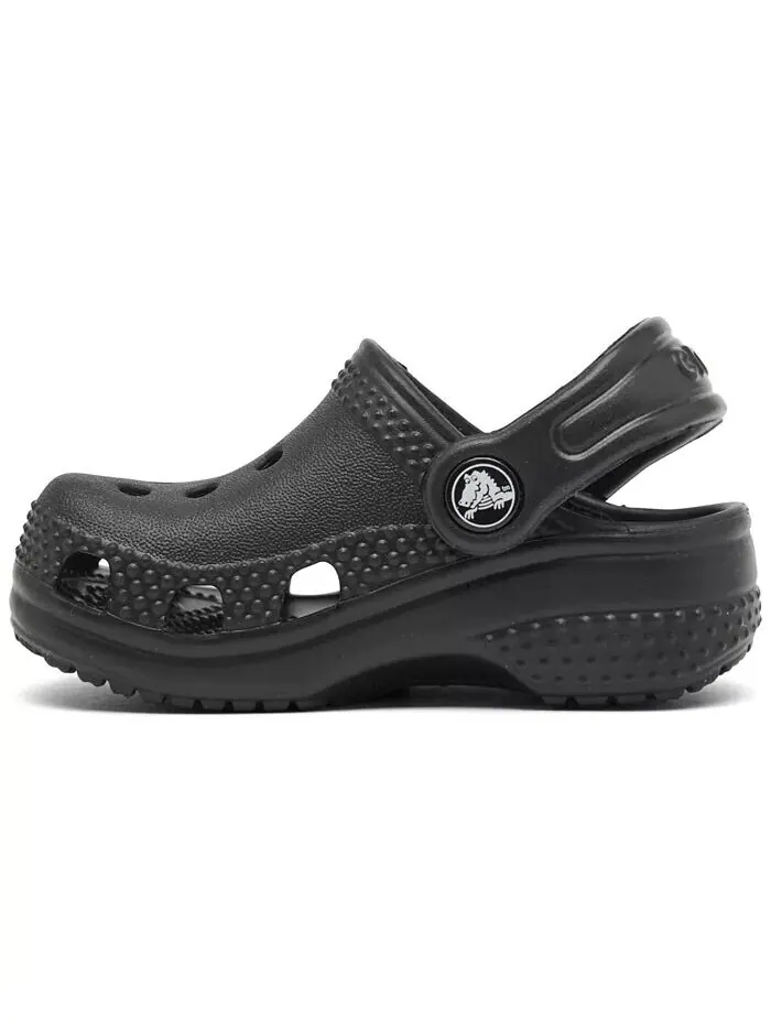 Классические сабо Infant Littles от Finish Line Crocs — изображение 2 из 6, черный