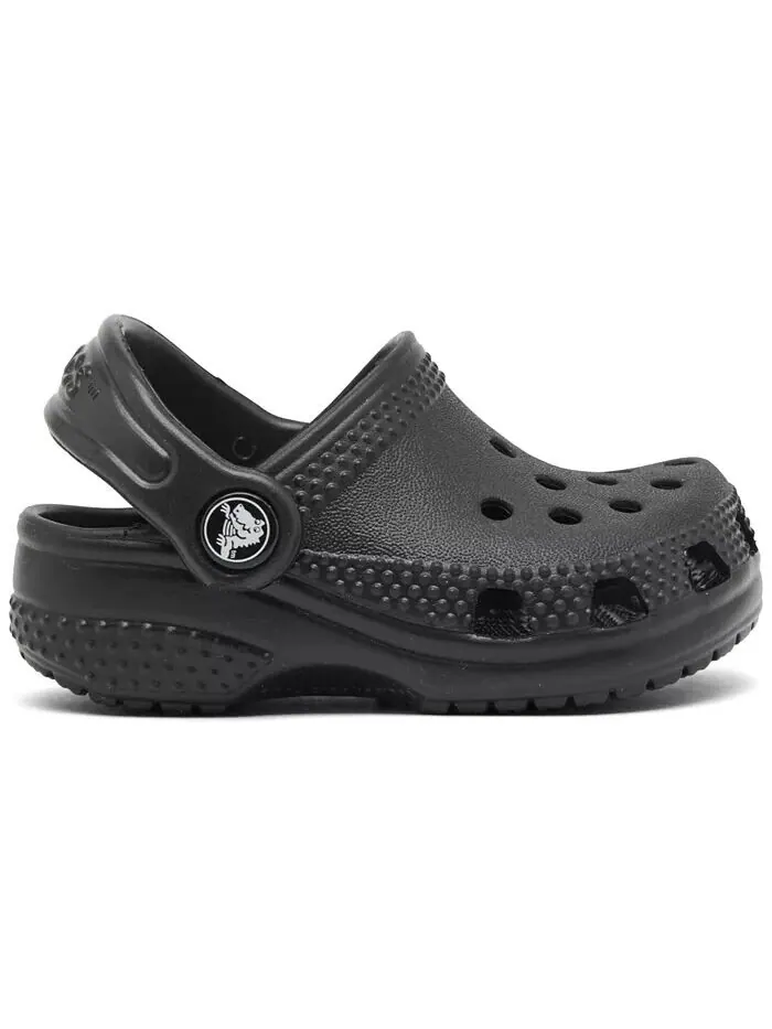 Классические сабо Infant Littles от Finish Line Crocs — изображение 3 из 6, черный