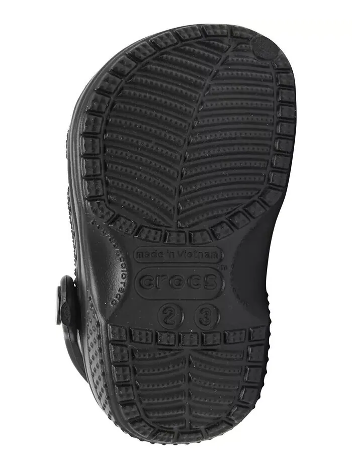 Классические сабо Infant Littles от Finish Line Crocs — изображение 5 из 6, черный