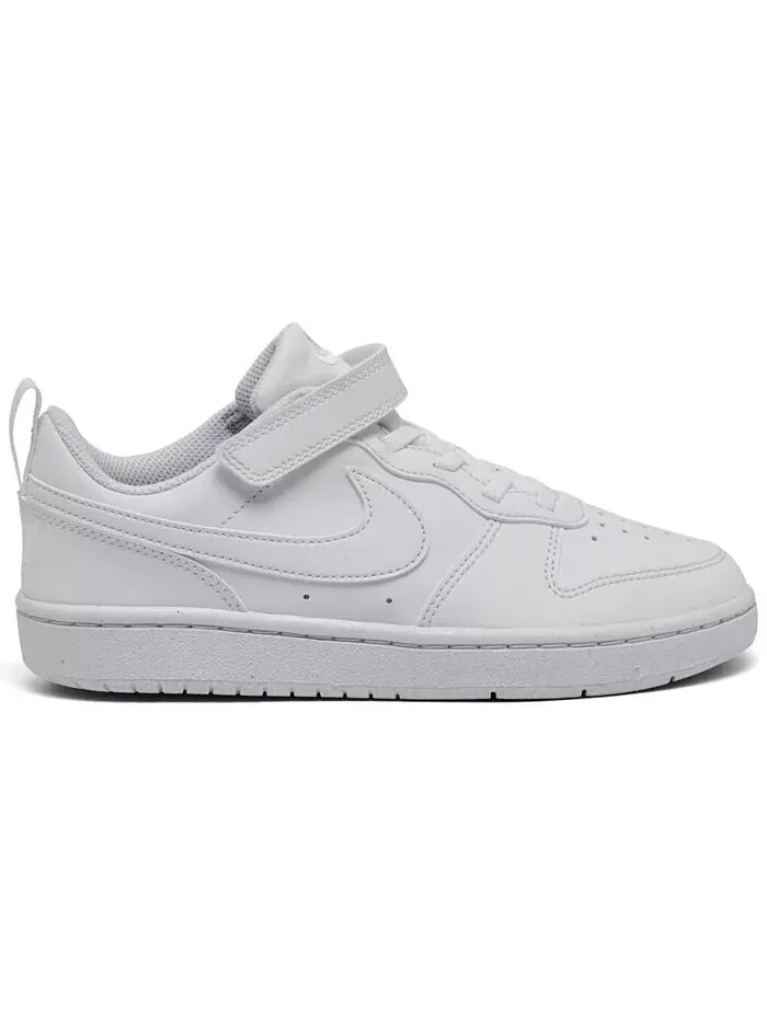 Повседневные кроссовки Little Kids Court Borough Low Recraft с регулируемым ремешком от финиша Nike — изображение 2 из 6