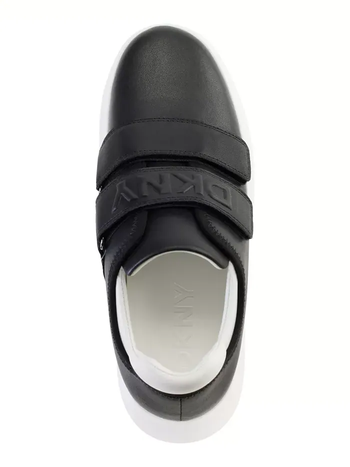 Женские кроссовки Jamiah на платформе DKNY — изображение 4 из 5, черный белый