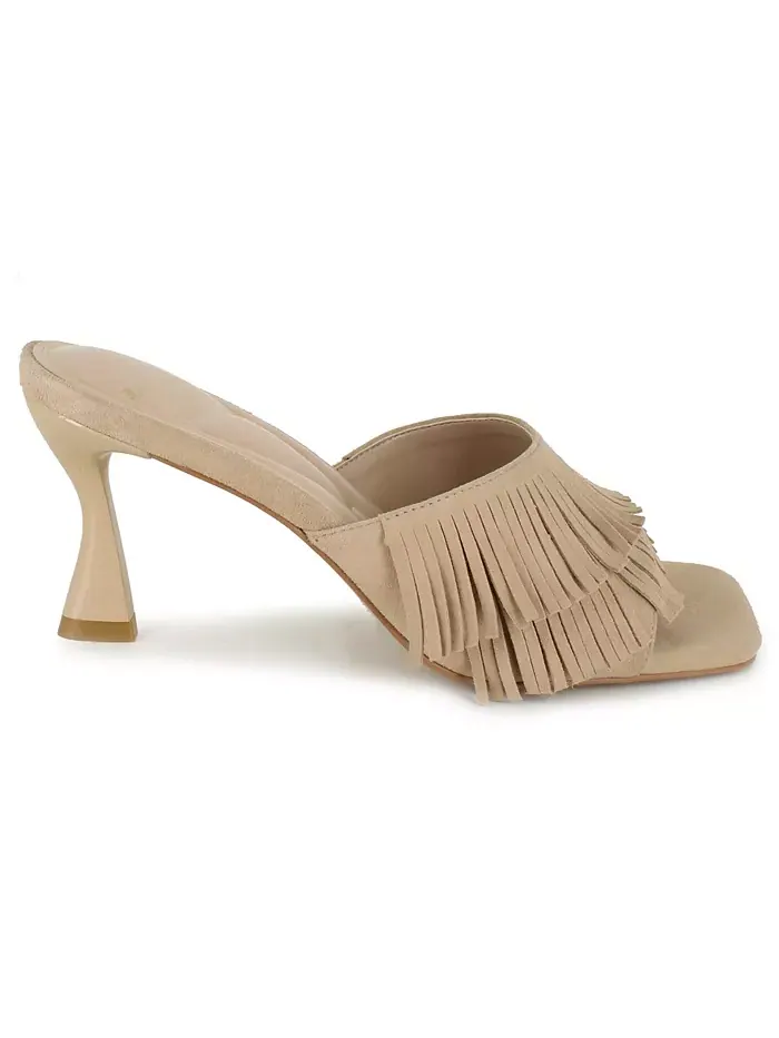 Женские сандалии-слипоны Darby Fringe Kenneth Cole New York — изображение 2 из 7, верблюжий