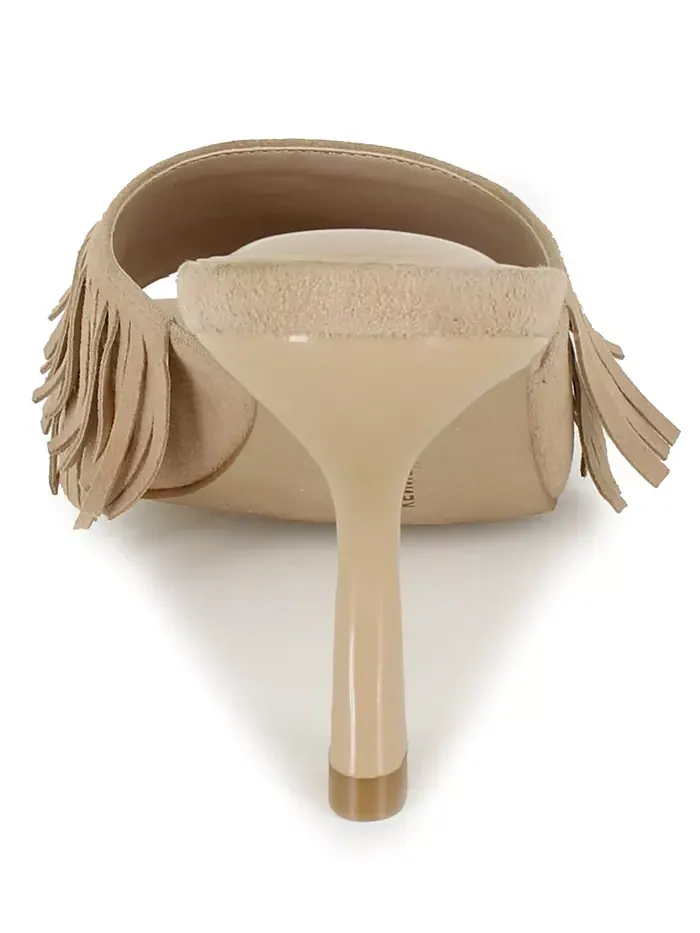 Женские сандалии-слипоны Darby Fringe Kenneth Cole New York — изображение 3 из 7, верблюжий