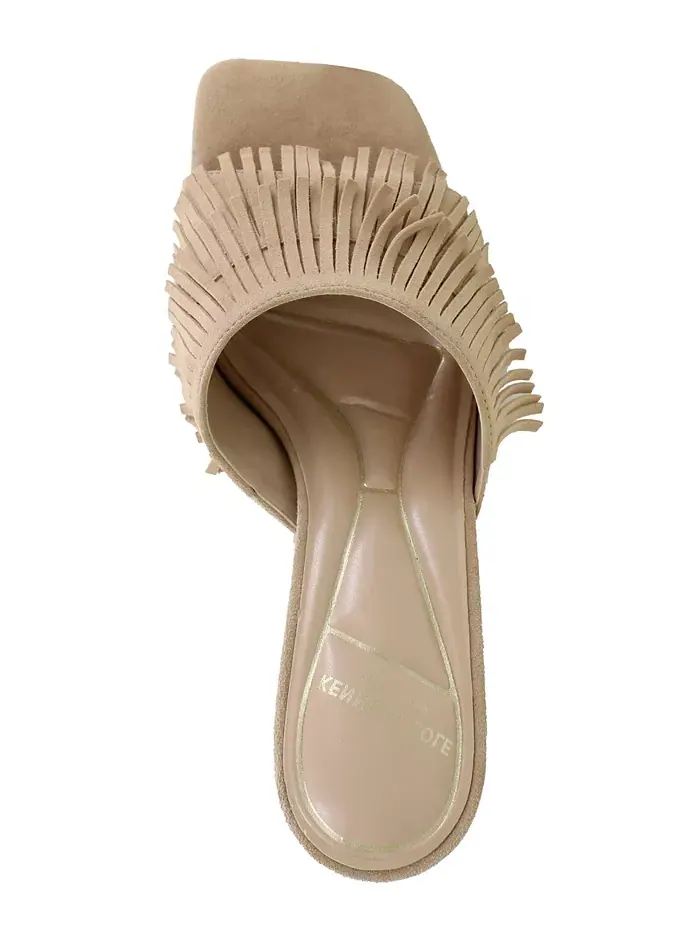 Женские сандалии-слипоны Darby Fringe Kenneth Cole New York — изображение 4 из 7, верблюжий