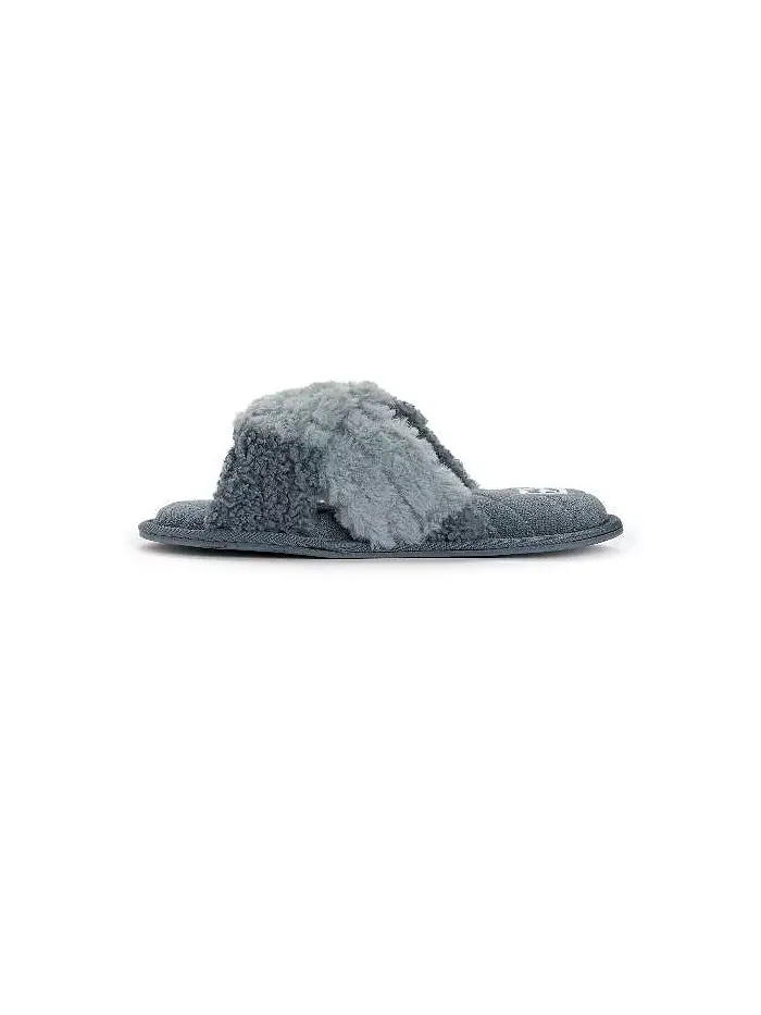 Женские тапочки Perley с перекрещивающимися ремешками MUK LUKS — изображение 5 из 7, синий
