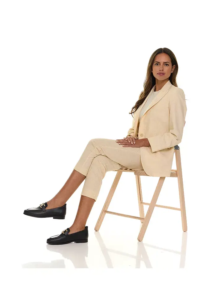 Женские лоферы Avery Street с технологией Hands-Free Slip On Marc Joseph New York — изображение 3 из 7, черный