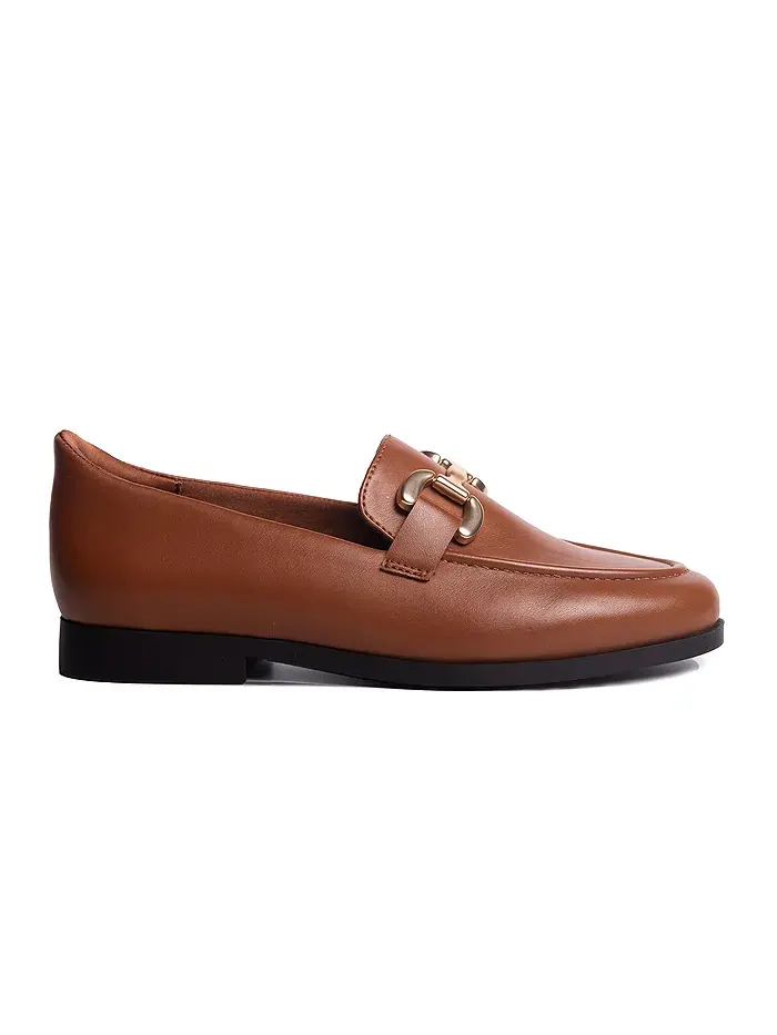 Женские лоферы Avery Street с технологией Hands-Free Slip On Marc Joseph New York — изображение 7 из 7, коньячный