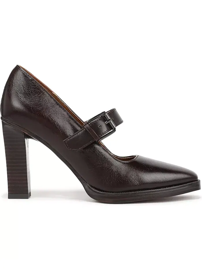 Женские туфли Shalina Mary Jane с квадратным носком Franco Sarto — изображение 2 из 5, коричневый
