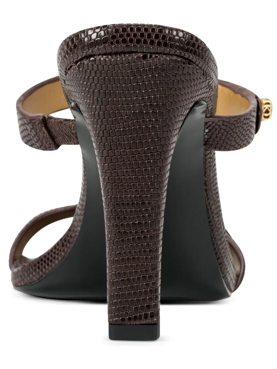 Босоножки на каблуке Bailey Donna Karan New York — изображение 3 из 5, коричневый
