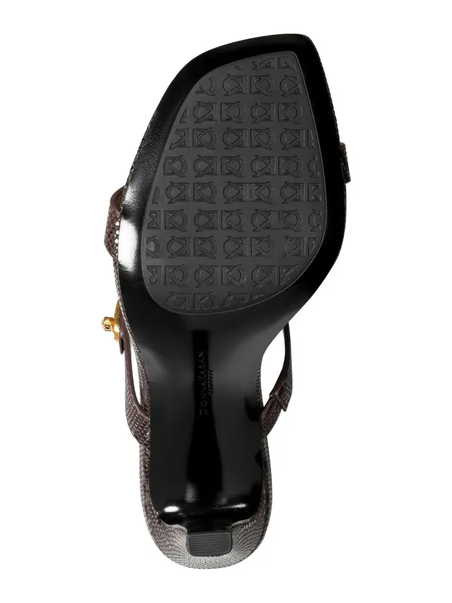 Босоножки на каблуке Bailey Donna Karan New York — изображение 5 из 5, коричневый